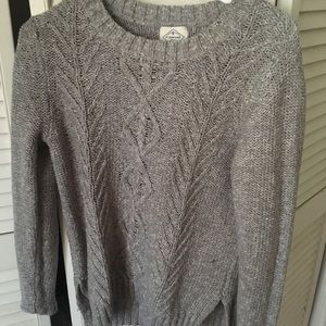 Open to offers. Grey knit sweater. Size medium